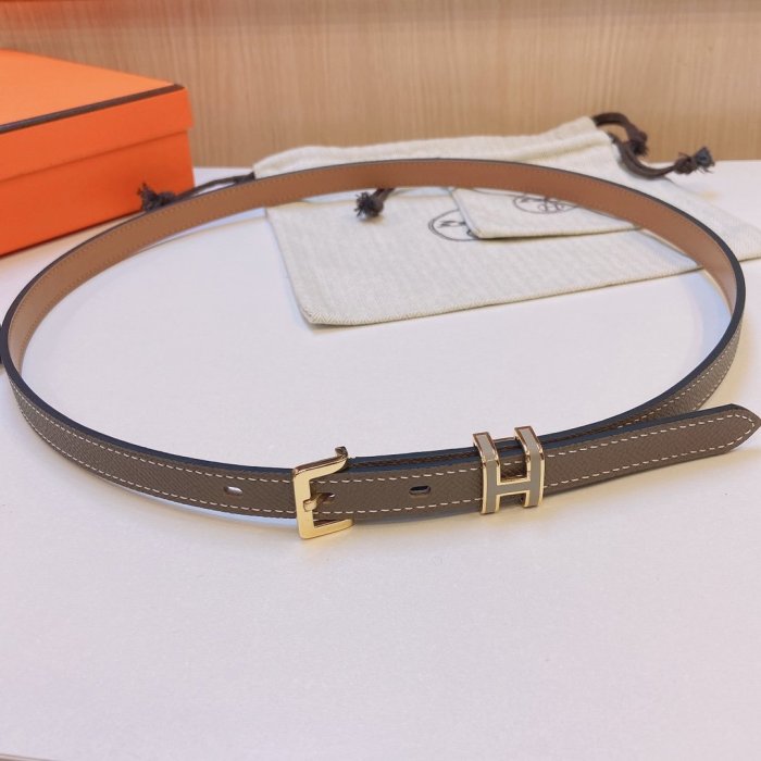 Belt leather female 1.5 cm