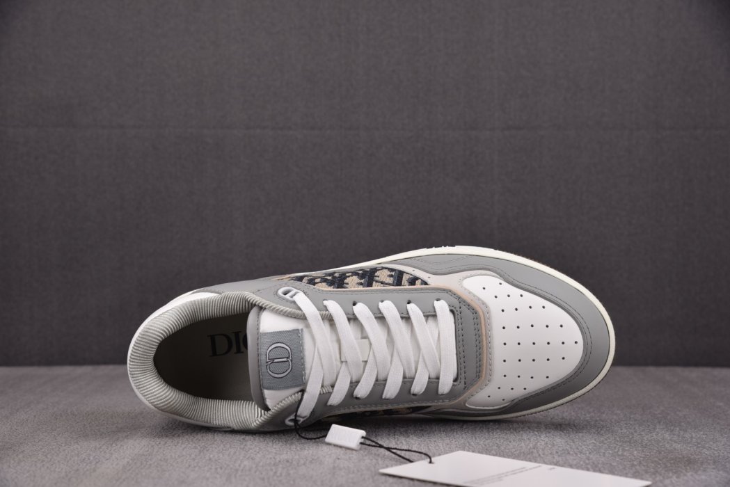 Кроссовки Dior B27 Low Gray White фото 3