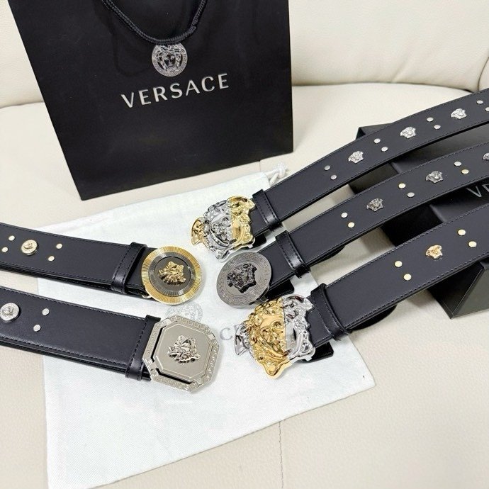 Belt leather 40 mm фото 7