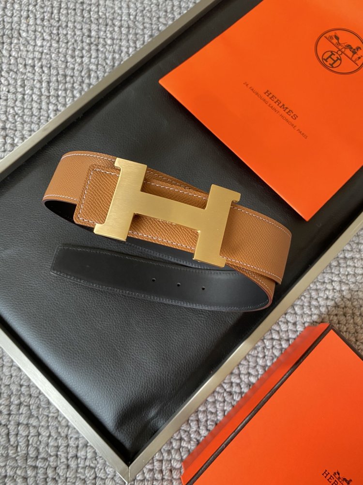 Belt leather 38 mm