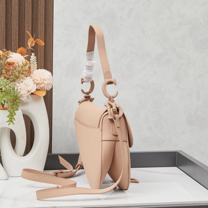 Сумка кожаная женская Dior Saddle 24 см фото 2