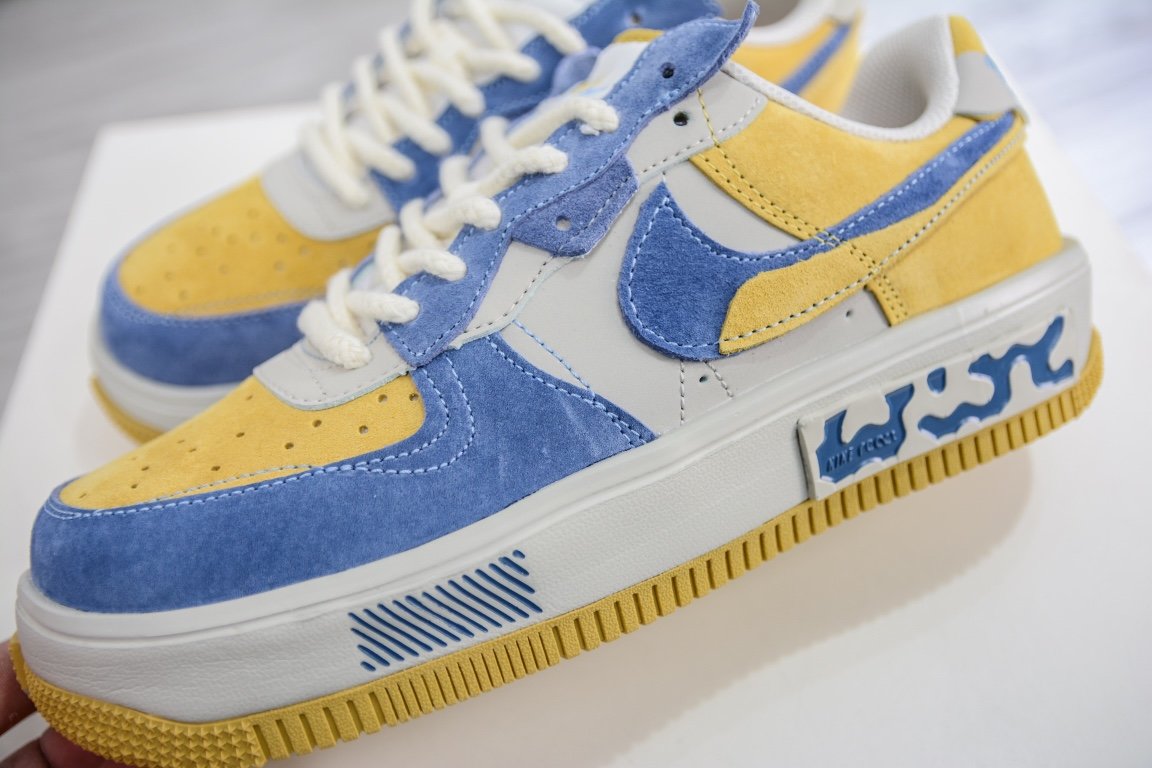 Sneakers Air Force 1 07 Beach blue фото 7