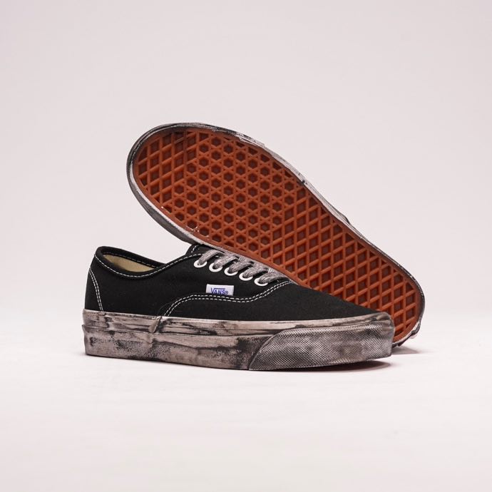 Кроссовки VANS VAULT OG OLD SKOOL LX STRESSED - BLACK фото 8