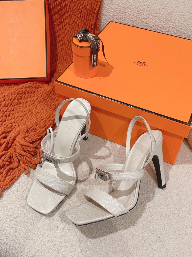 Босоножки Hermes Glamour на каблуке 9.5 см фото 3