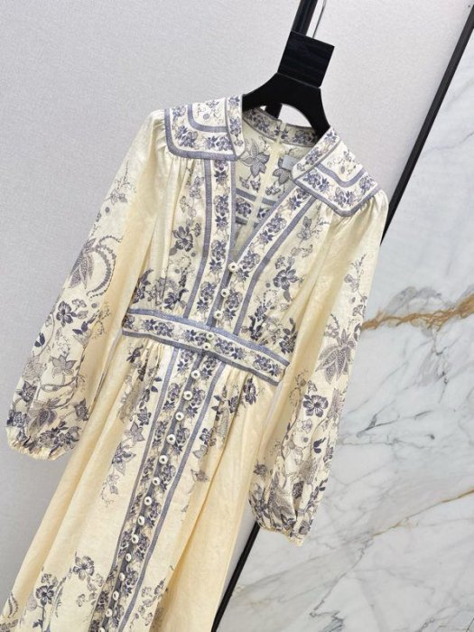 Dress from flower print фото 2