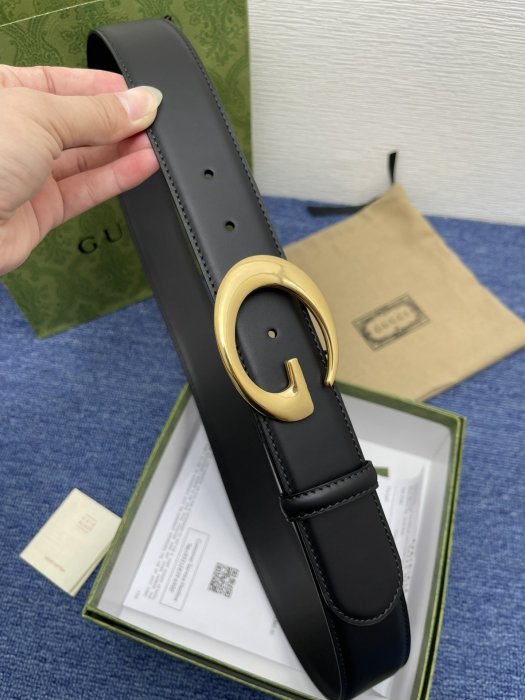 Belt leather 3.9 cm