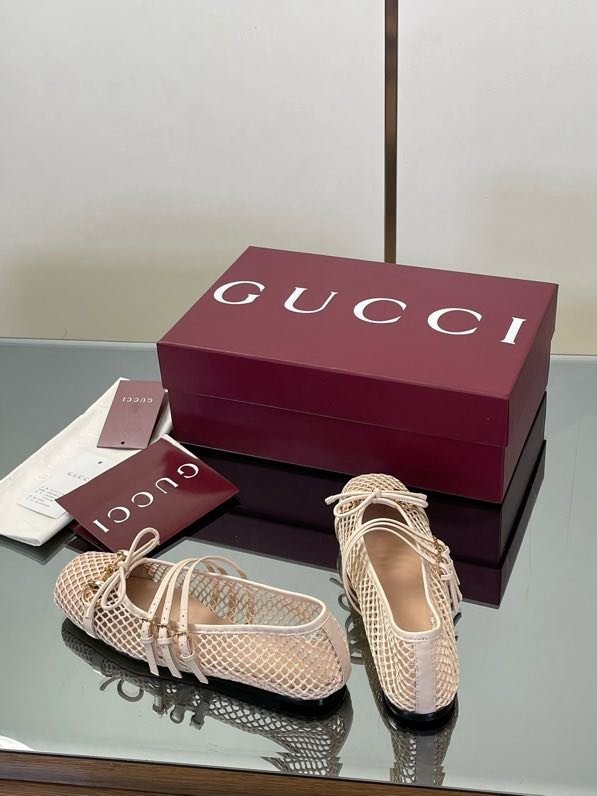 Ballet shoes Gucci Horsebit фото 8