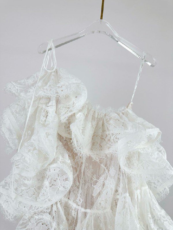 Кружевное мини платье DAWNING фото 2