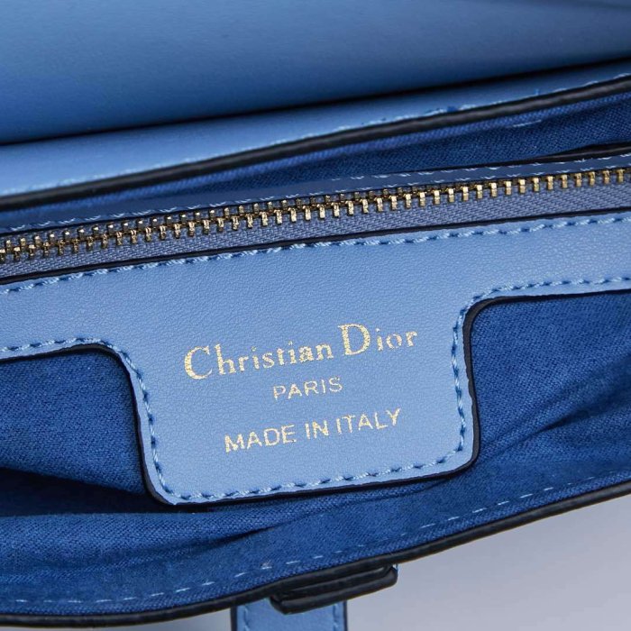 Сумка кожаная женская Dior Saddle 24 см фото 8