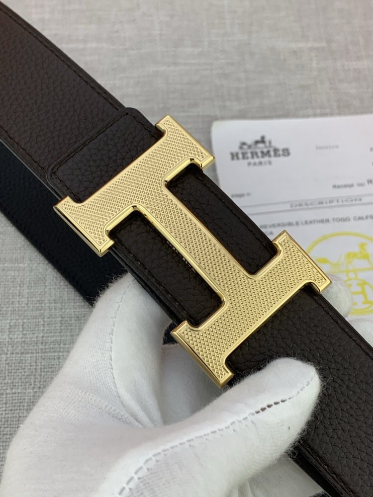 Ремень кожаный 38 мм фото 2