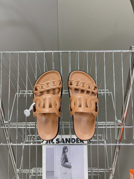 Шлепанцы Hermes Extra фото 6