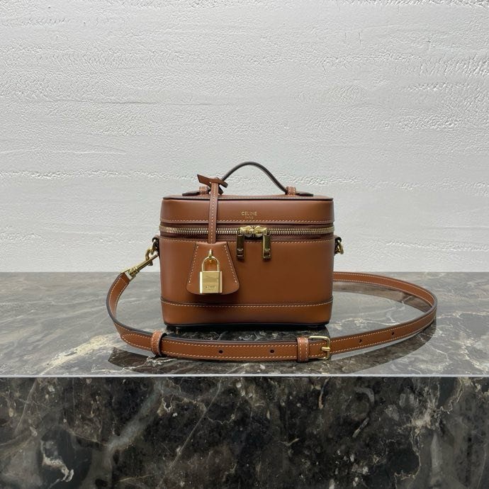 Сумка кожаная VANITY 18 см