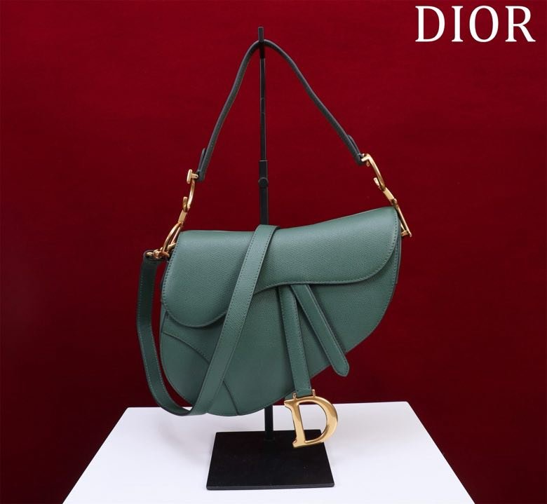 Сумка кожаная Dior Saddle 25 см