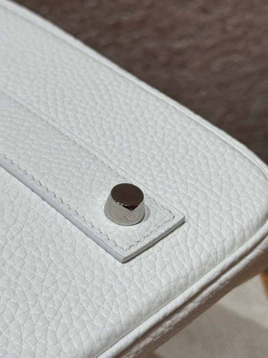 Сумка SHOULDER BIRKIN BLANC в коже Clemence 42 см фото 7