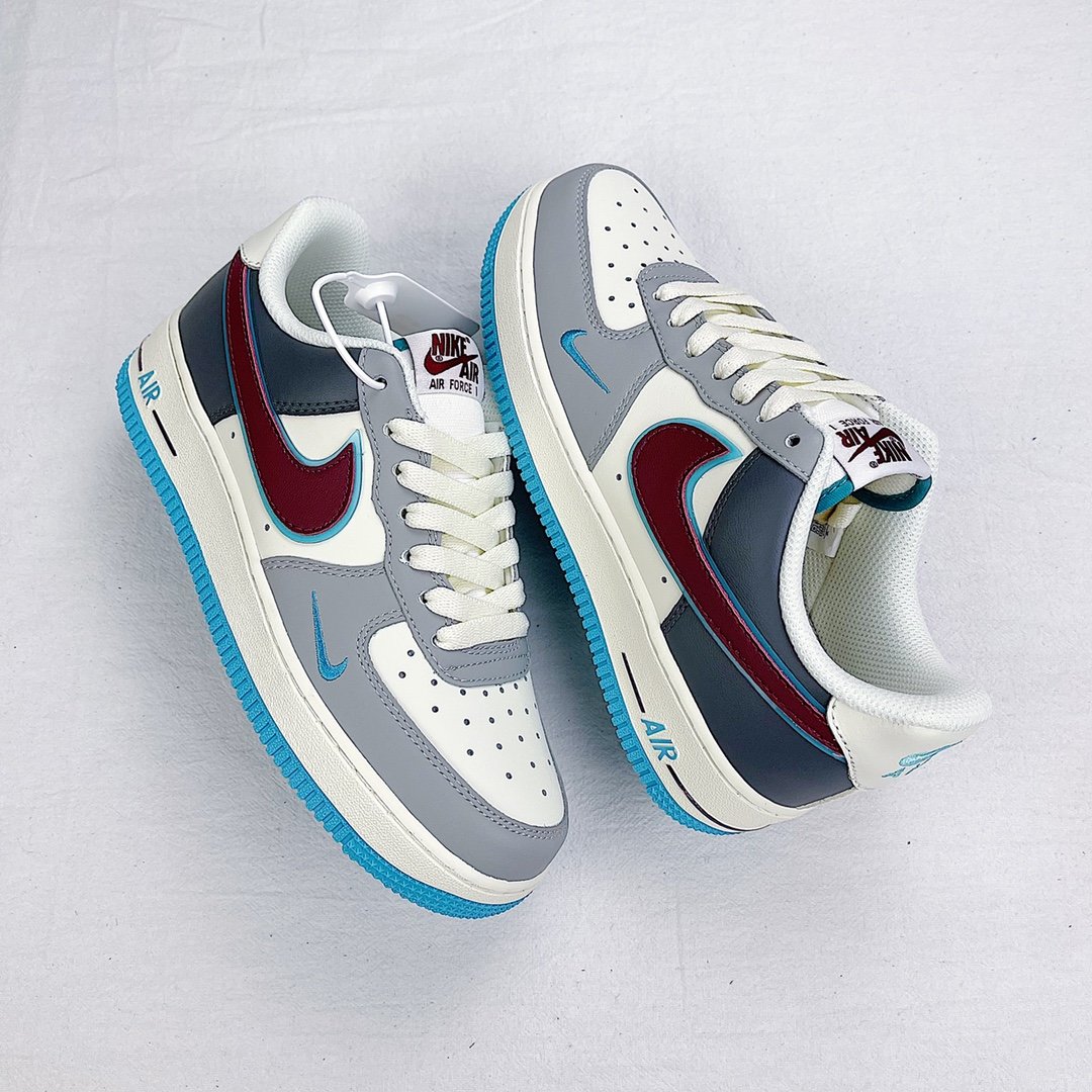 Sneakers Air Force 1'07 Low Rouge LJ8822-666 фото 2