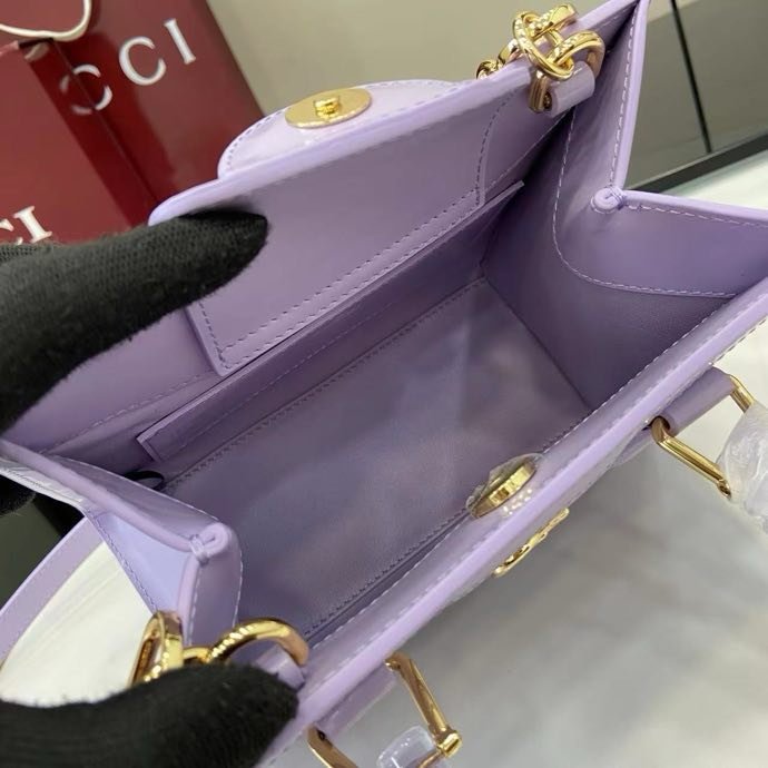 Сумка кожаная Gucci Diana 20 см фото 5