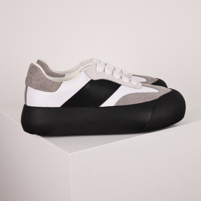 Кроссовки Maison Margiela Panelled Platform Low Top Sneakers фото 3