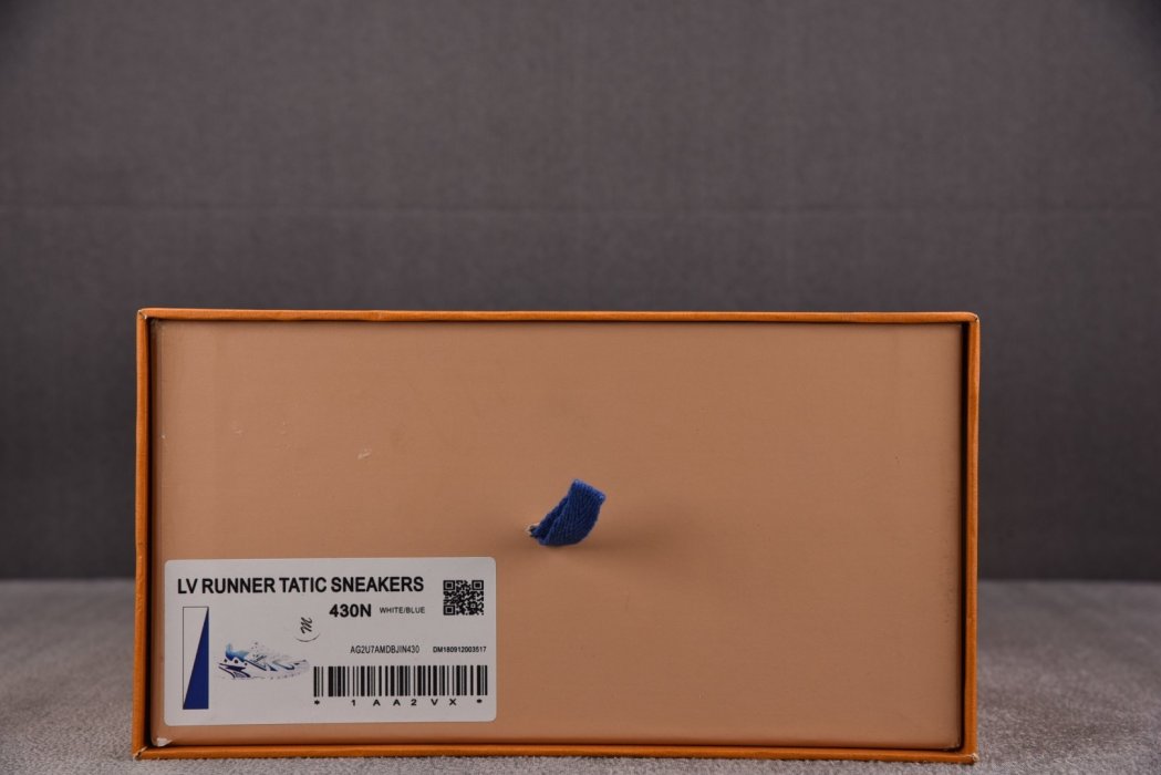 Кроссовки LOUIS VUITTON Runner Tatic White Blue фото 6