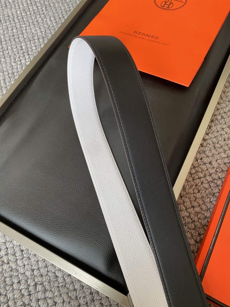 Belt leather 38 mm фото 6