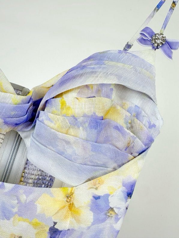 Мини платье с подтяжками CRUSH Twist Design фото 8