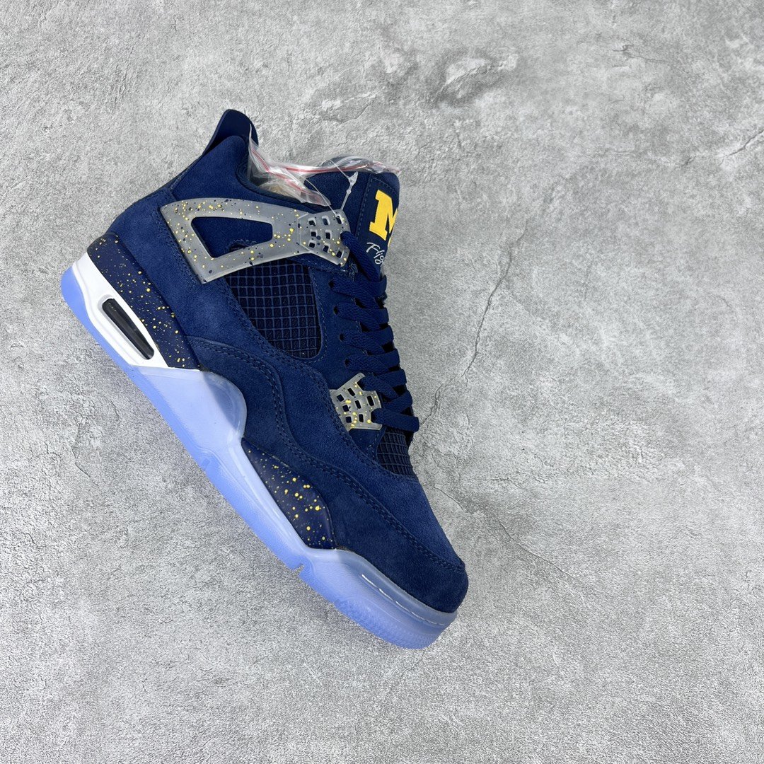 Sneakers Air Jordan 4 Retro SE University Blue фото 4