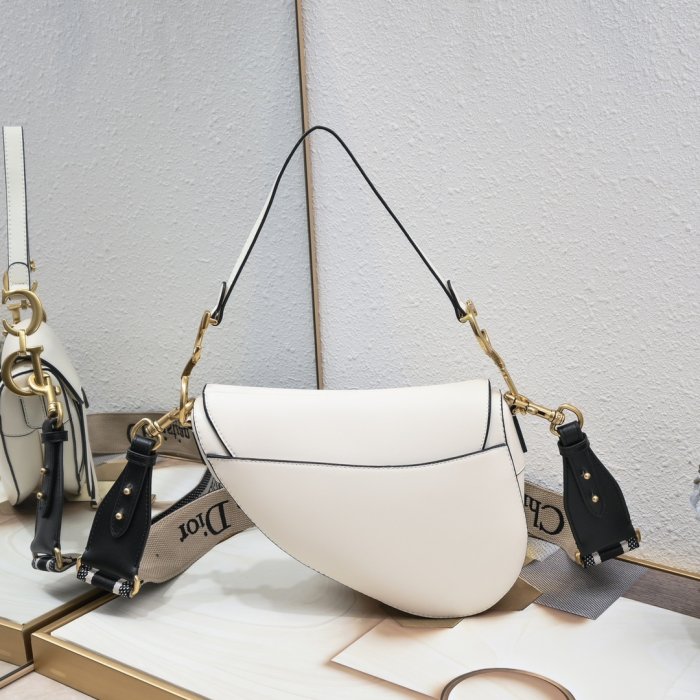 Сумка шкіряна жіноча Dior Saddle 25 см фото 2