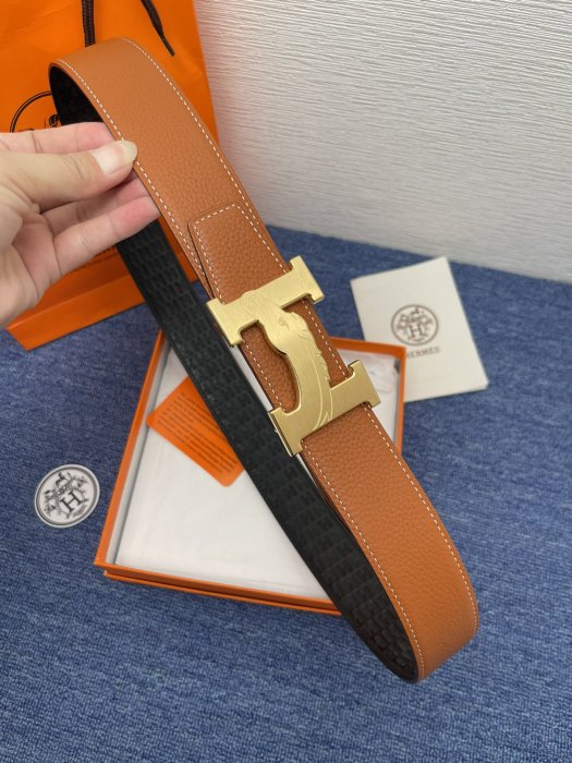 Belt leather 3.8 cm