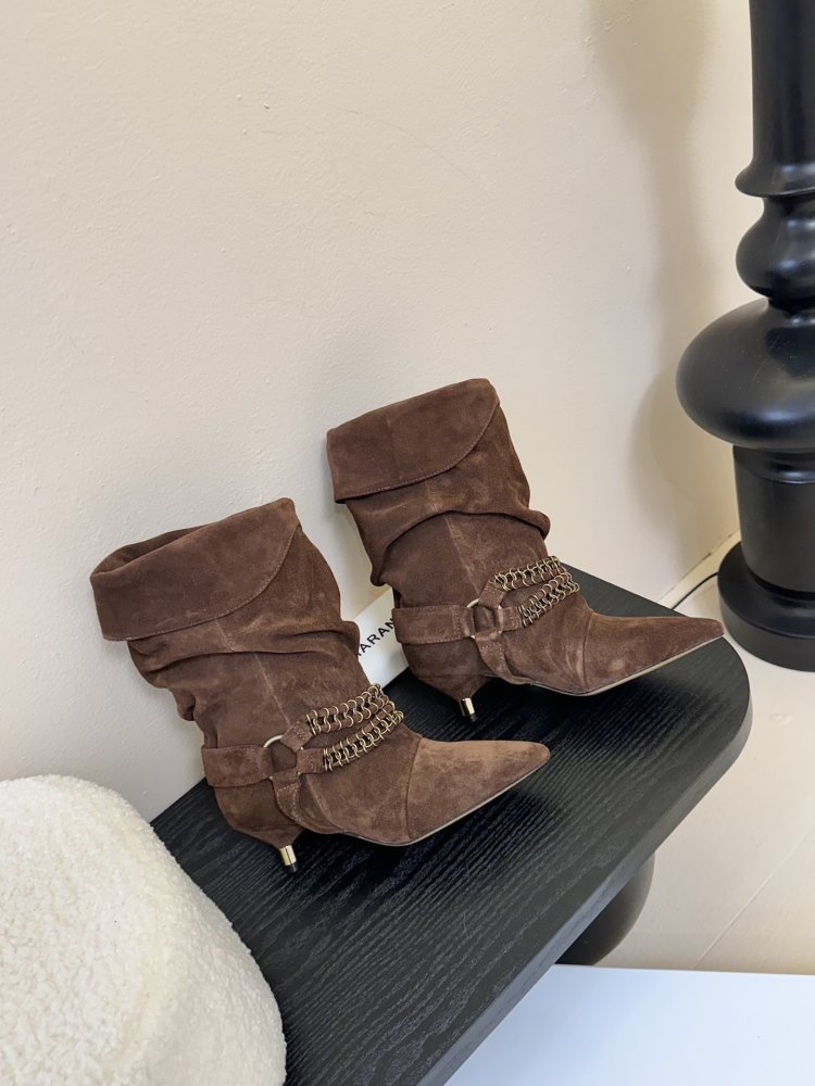 Чоботи шкіряні жіночі фото 4