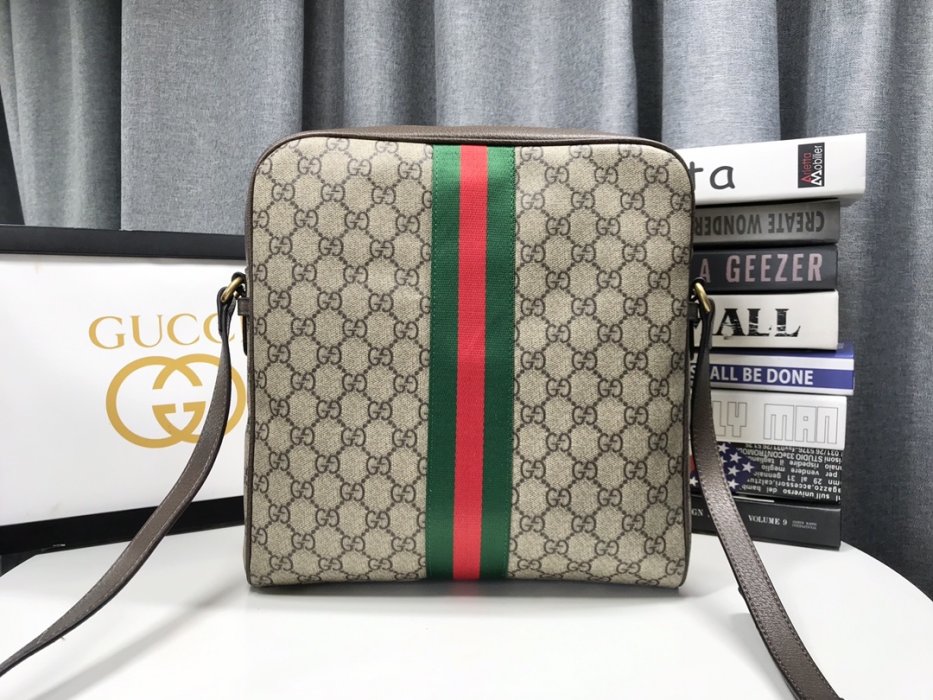 A bag GG Ophidia men's 27 cm фото 6