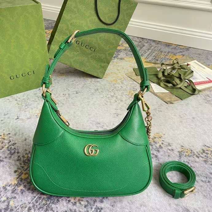A bag women's 25 cm green