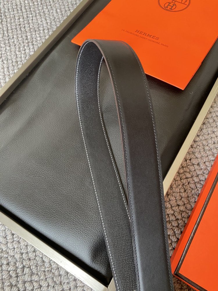 Ремень кожаный 38 мм фото 4