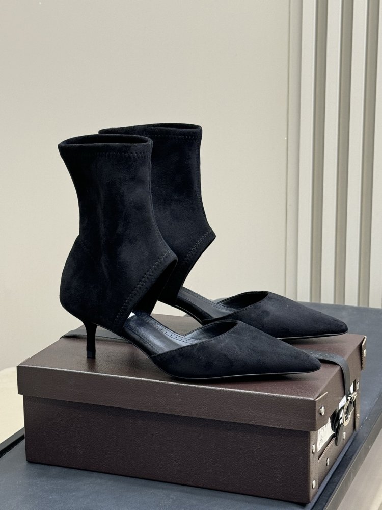 Туфли ботильоны на невысоком каблуке