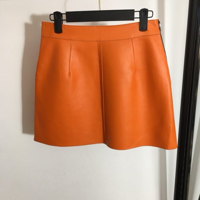 Skirt leather фото 8