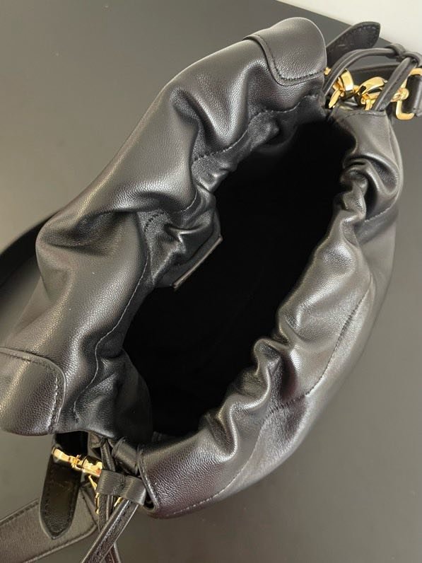 Сумка шкіряна Mamma Baguette 31 см фото 4