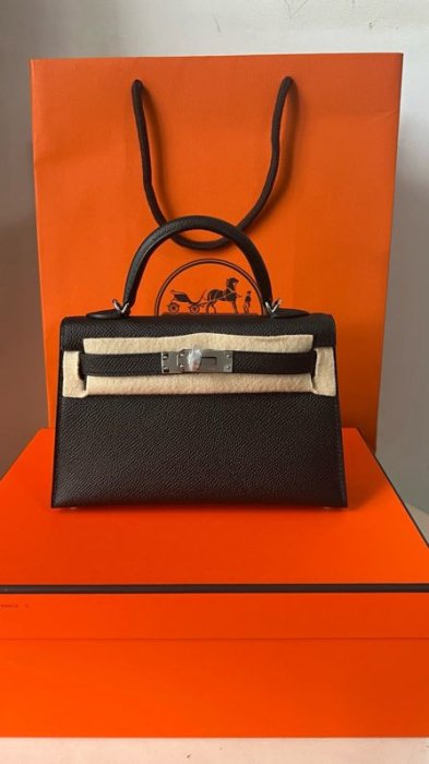 Сумка кожаная женская mini Kelly Epsom