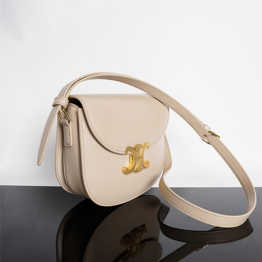 A bag TEEN BESACE TRIOMPHE 18.5 cm, natural leather фото 2