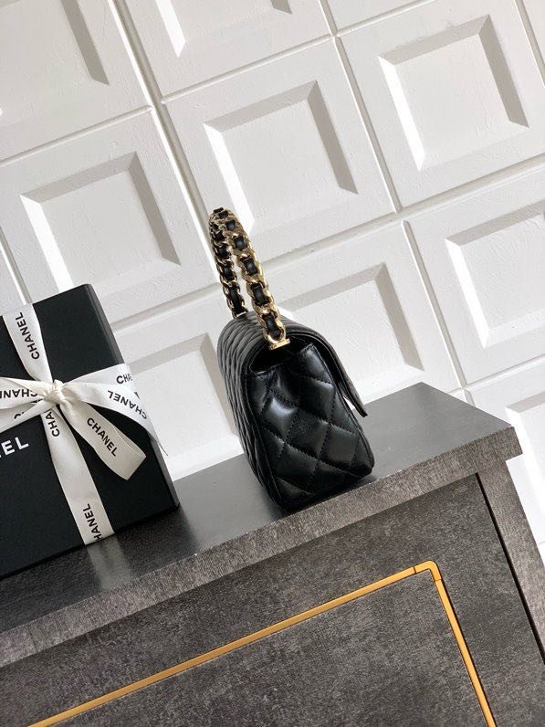 Сумка кожаная CHANEL 25P 18 см фото 2
