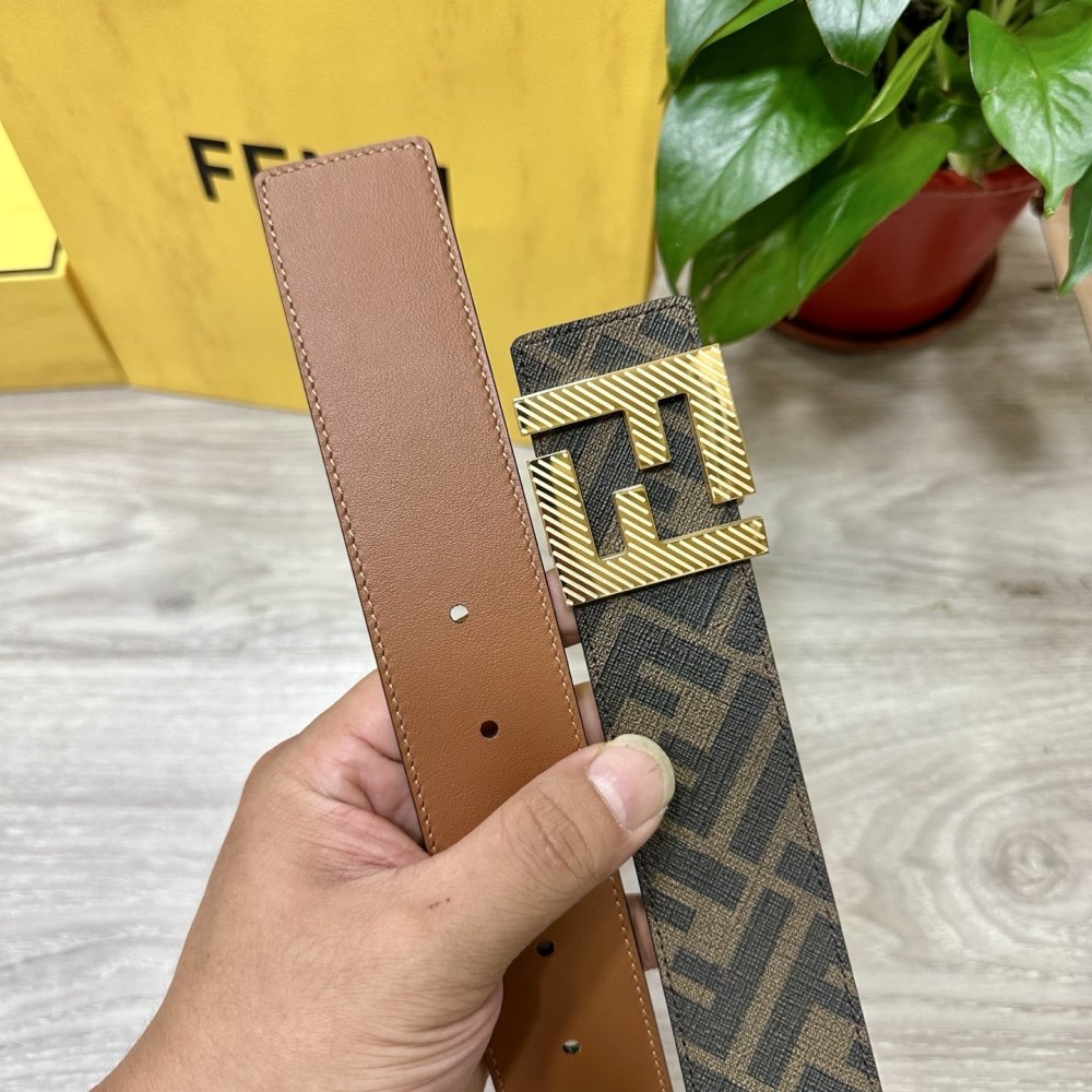 Ремень кожаный 40 мм фото 4