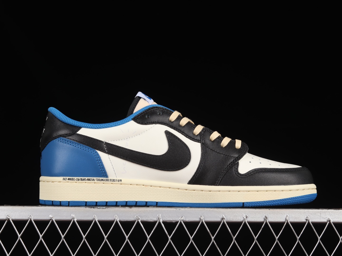 Кроссовки Jordan 1 Retro Low OG SP Fragment DM7866-140 фото 2