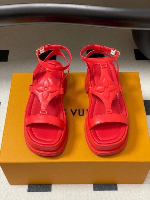 Sandals LV MAYA FLATFORM