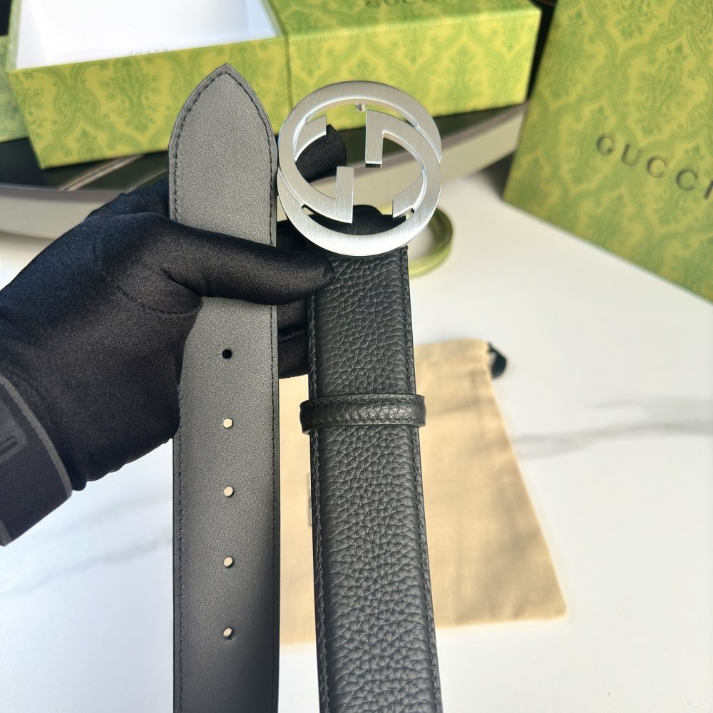 Ремень кожаный 38 мм фото 6