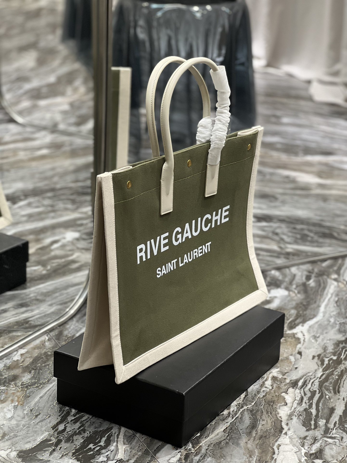 Сумка Rive Gauche Tote Bag 48 см фото 3