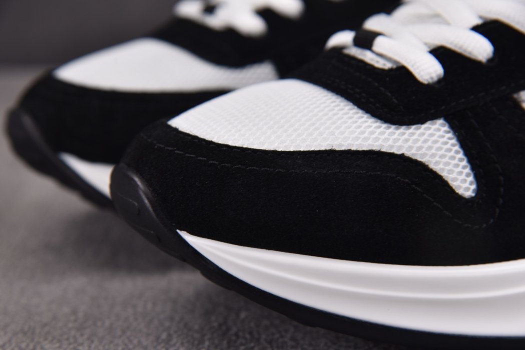 Кроссовки Dior B25 Runner Black Grey Oblique Leather фото 11