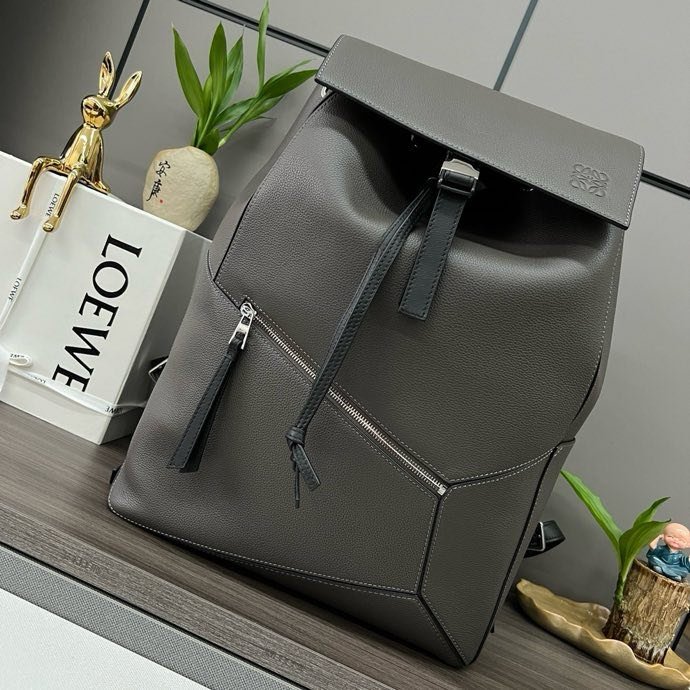 Backpack leather Puzzle 33 cm