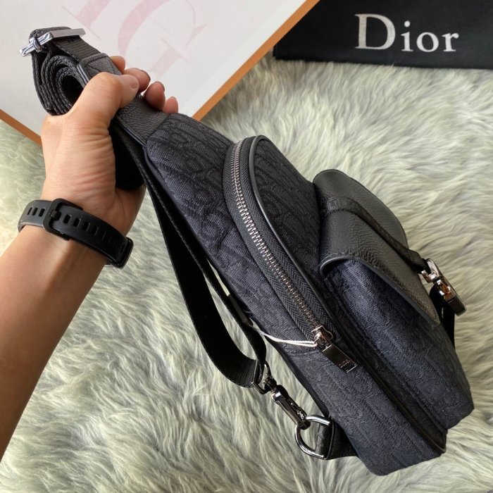 A bag Saddle men's leather 29 cm фото 5