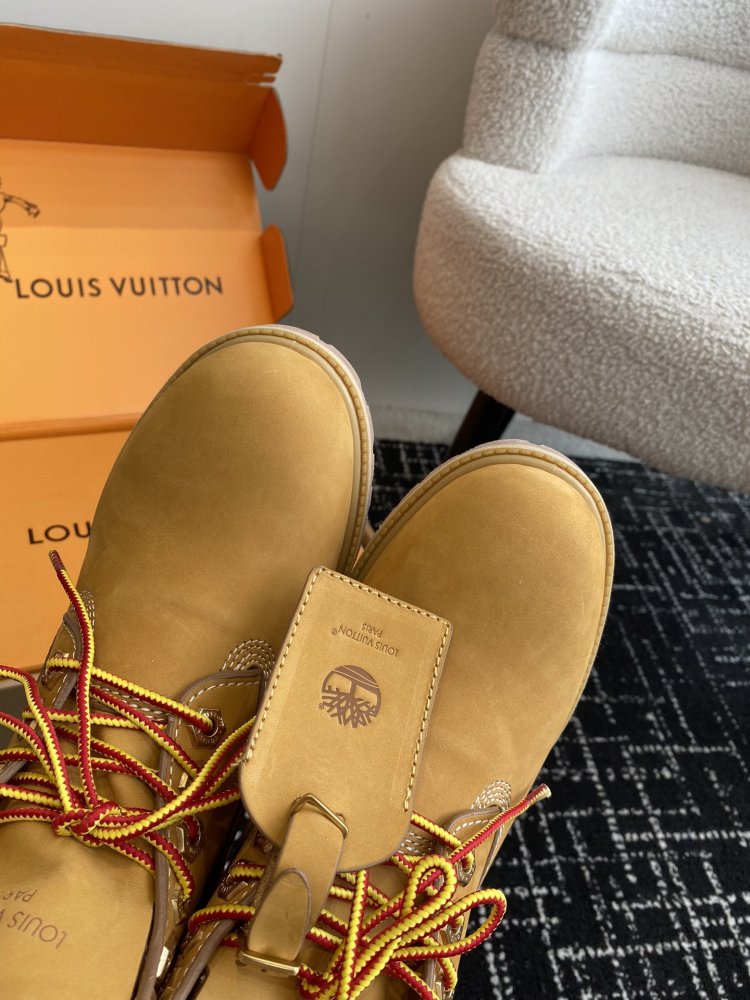 Ботинки женские Louis Vuitton x Timberland фото 6