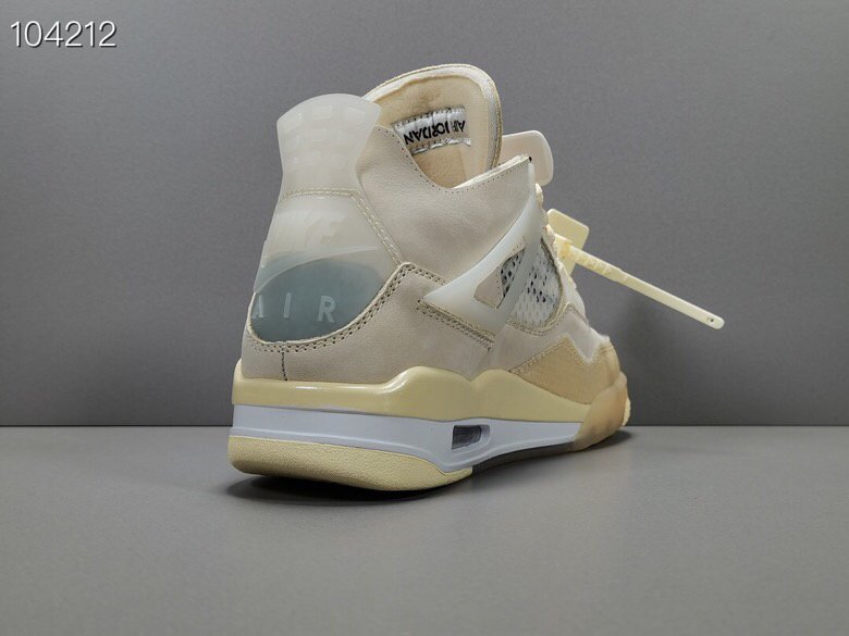 Кроссовки Off-White x Air Jordan 4 фото 7