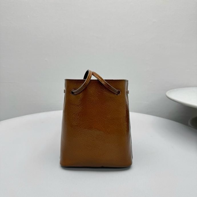 Сумка кожаная женская Pouch De Ante Verde 17 см фото 6