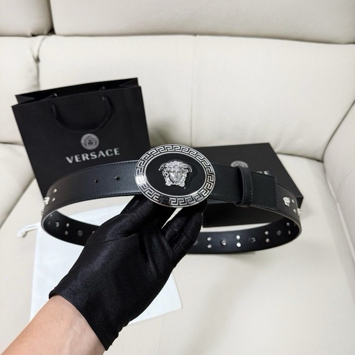 Belt leather 40 mm фото 2