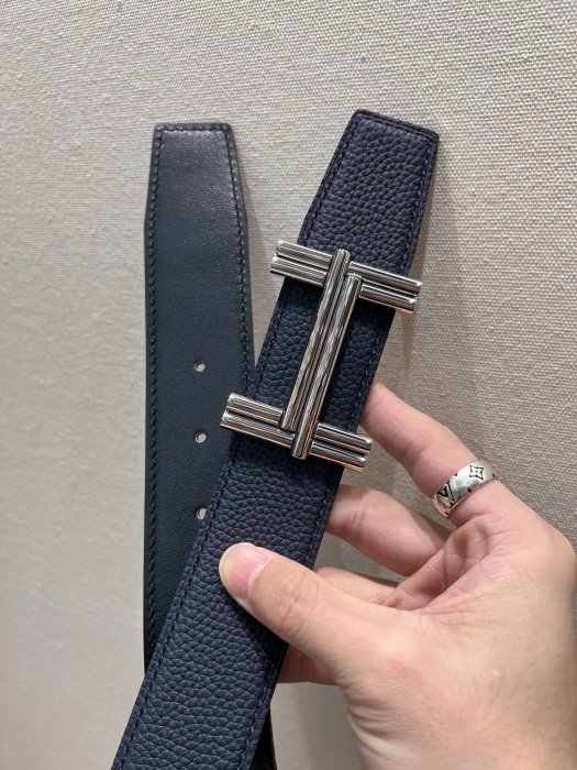 Belt leather 3.8 cm